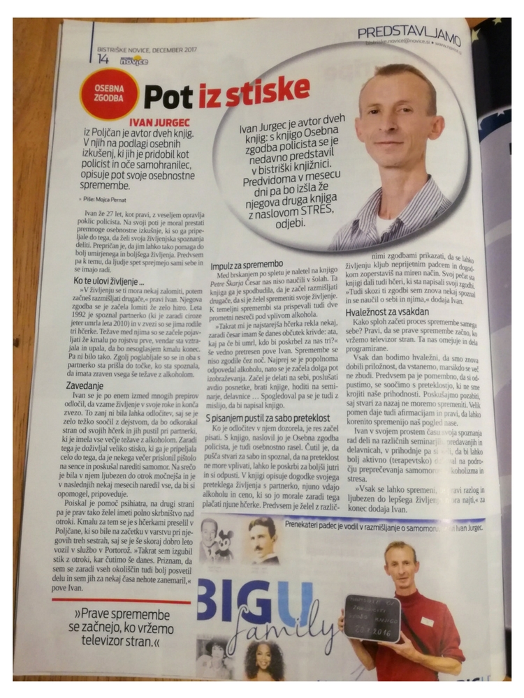 Ivan Jurgec - Bistriske novice